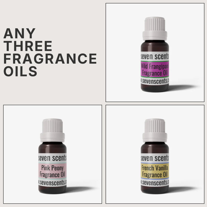 Choose Any 3 xs Fragrance Oil by Seven Scents