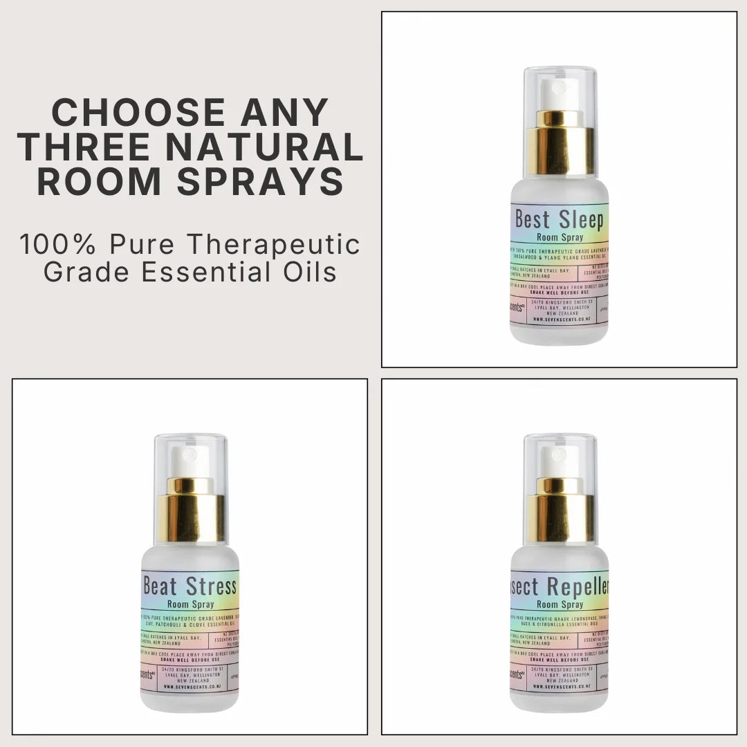 Choose Any 3 Natural Room Sprays