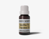 Seven Scents Banoffee Pie fragrance oil bottle on a white background