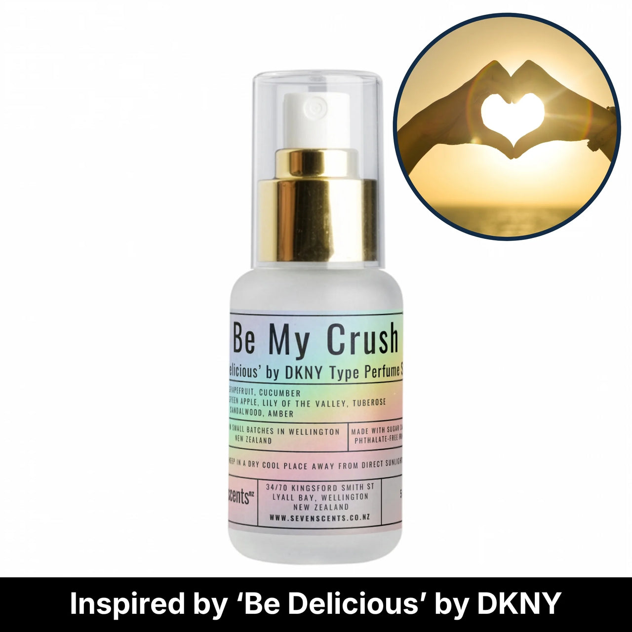 Be My Crush Perfume Spray - 50ml by Seven Scents