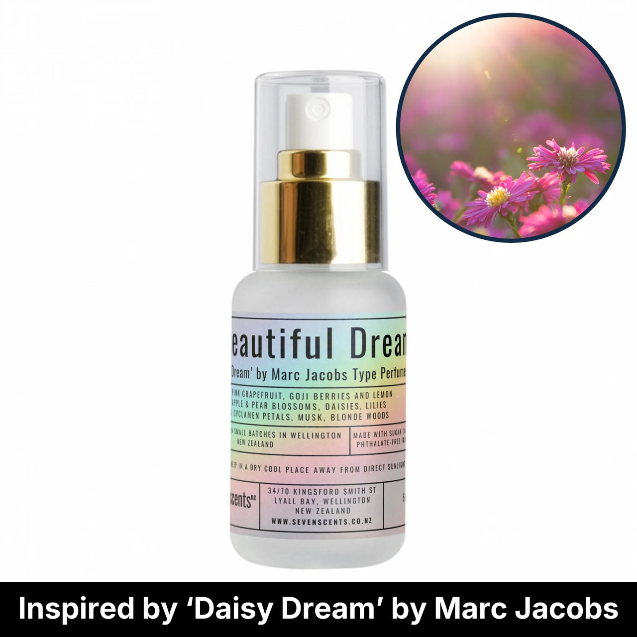 Beautiful Dream Perfume Spray - 50ml by Seven Scents