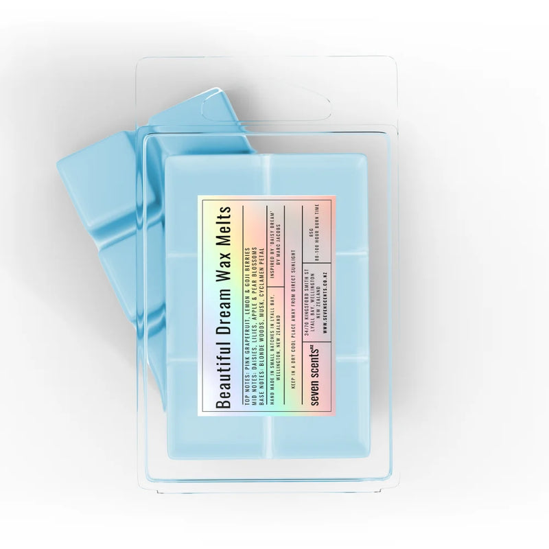 Beautiful Dream Wax Melts - 85g clamshell of soy wax melts by Seven Scents