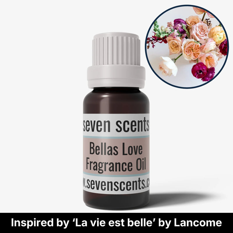 Bellas Love Fragrance Oil - Floral home fragrance by Seven Scents
