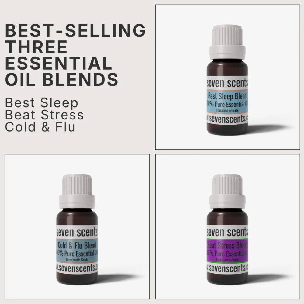 Best-Selling Essential Oil Blends Trio