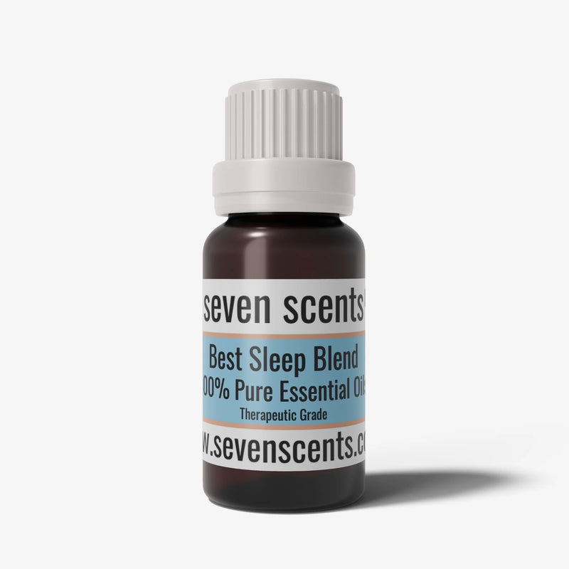 Best Sleep essential oil blend in a 10ml amber glass bottle - by Seven Scents