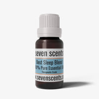 Best Sleep essential oil blend in a 10ml amber glass bottle - by Seven Scents