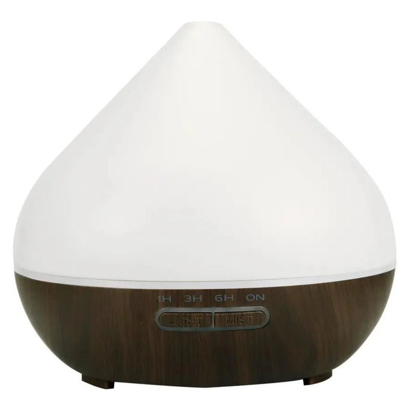 Celia essential oil diffuser in dark finish, front view - Seven Scents