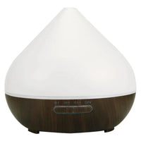 Celia essential oil diffuser in dark finish, front view - Seven Scents