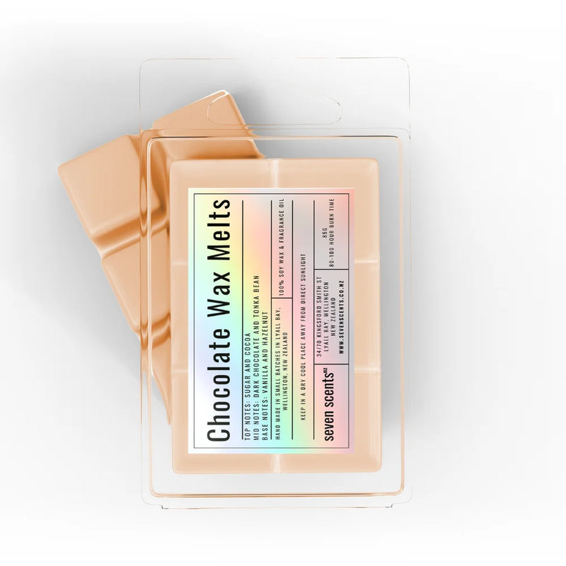 Chocolate Wax Melts - 85g clamshell of soy wax melts by Seven Scents