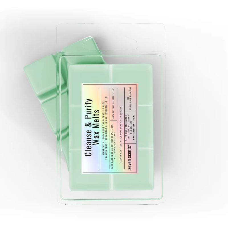 Cleanse & Purify Wax Melts - 85g clamshell of soy wax melts by Seven Scents