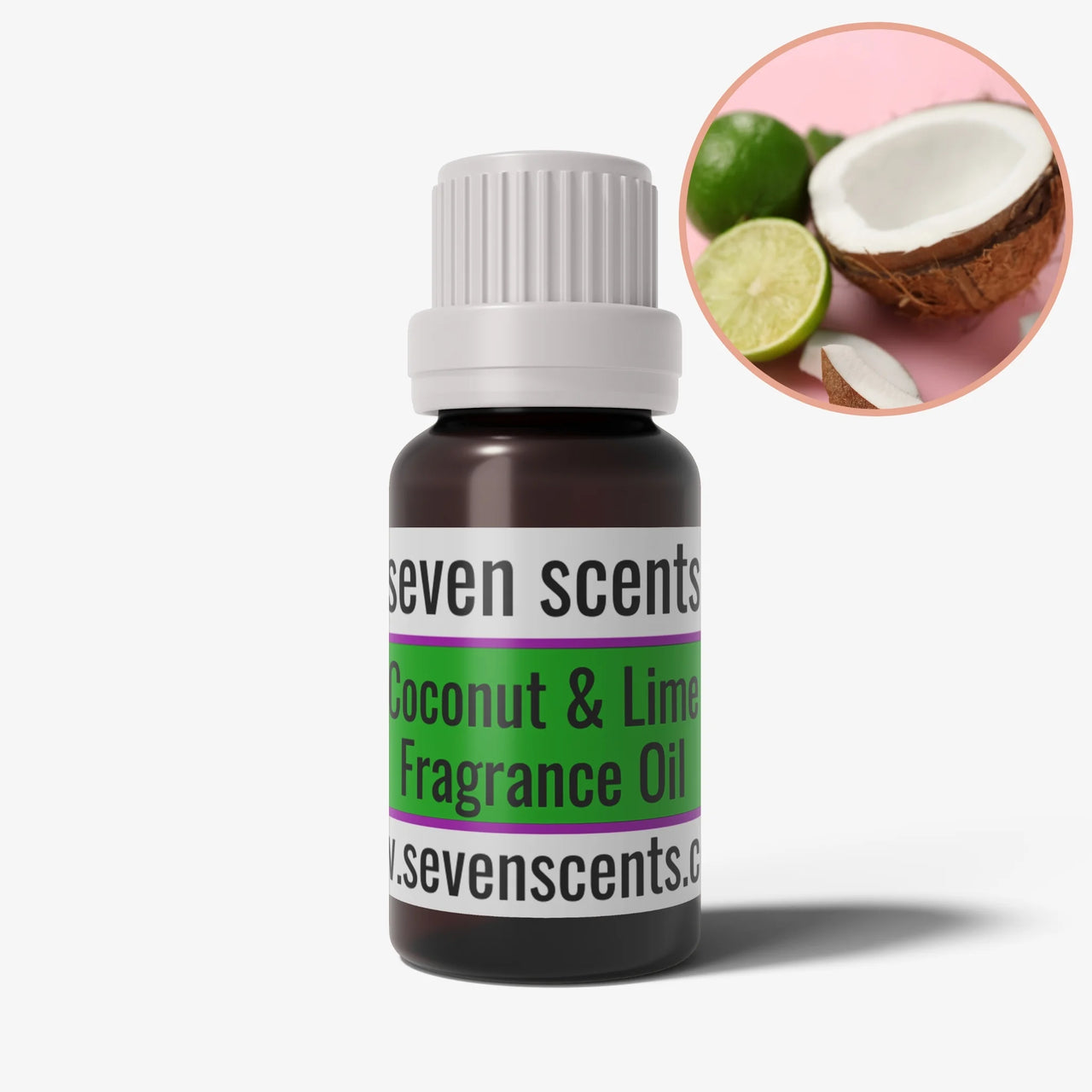 Coconut and Lime Fragrance Oil - Citrus home fragrance by Seven Scents