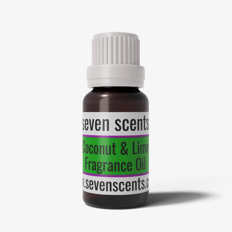 Coconut and Lime Fragrance Oil bottle by Seven Scents