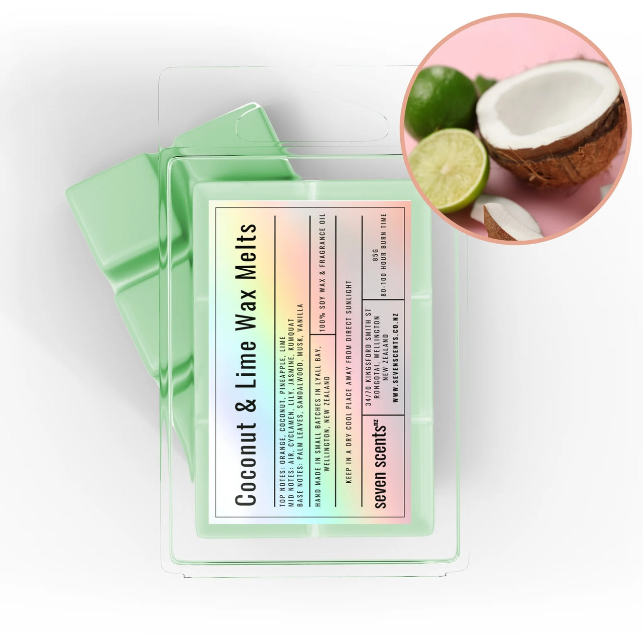 Coconut and Lime Wax Melts