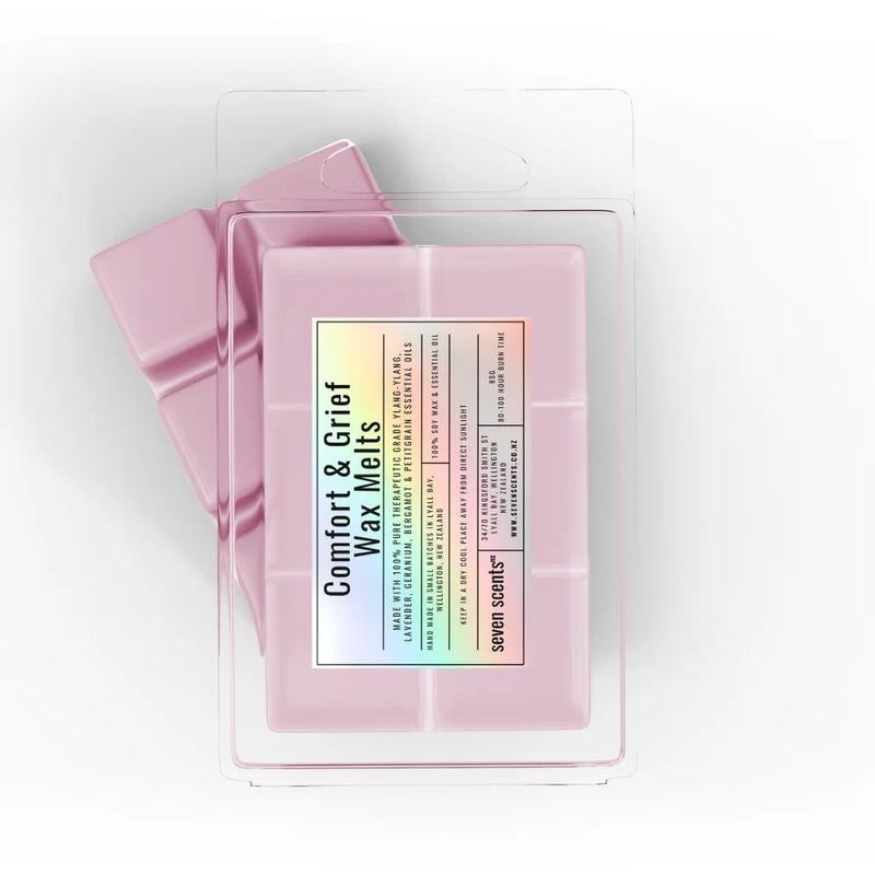 Comfort & Grief Wax Melts - 85g clamshell of soy wax melts by Seven Scents