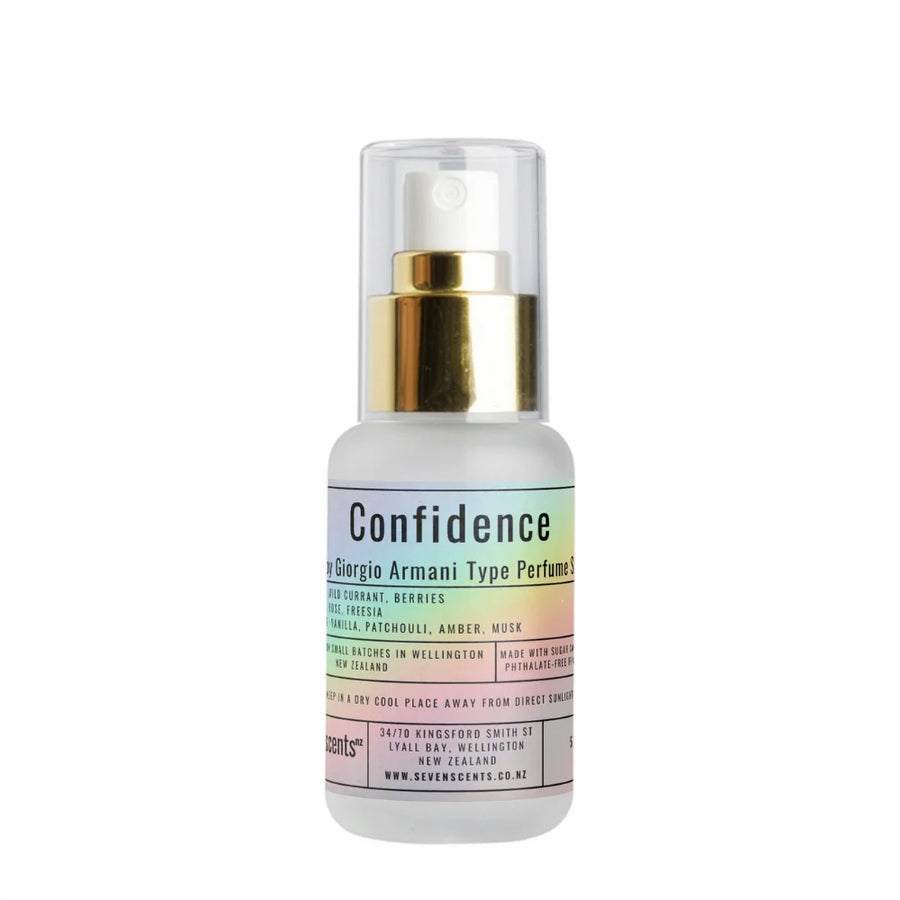 Confidence perfume spray bottle - chypre fruity fragrance inspired by Si by Giorgio Armani