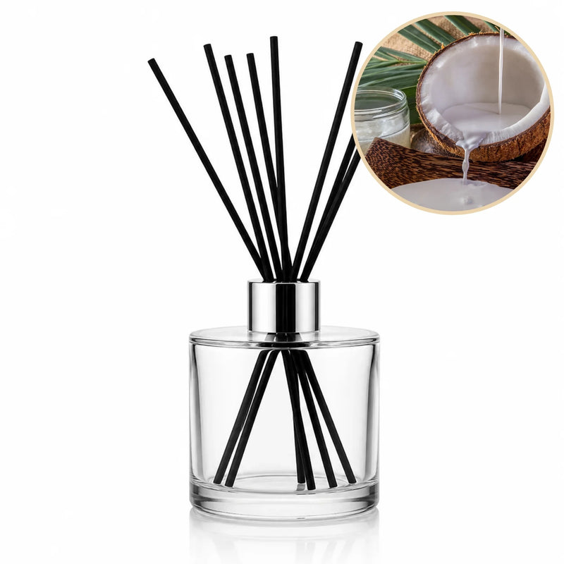 Creamy Coconut Reed Diffuser - reed diffuser by Seven Scents