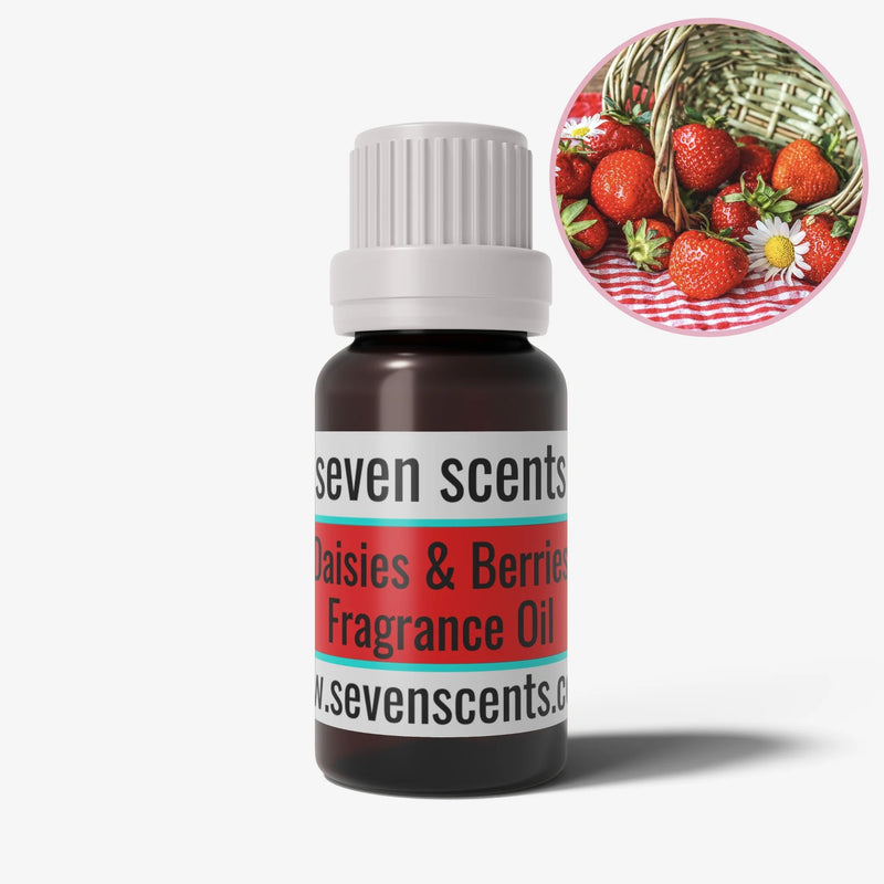 Daisies & Berries Fragrance Oil - Floral home fragrance by Seven Scents