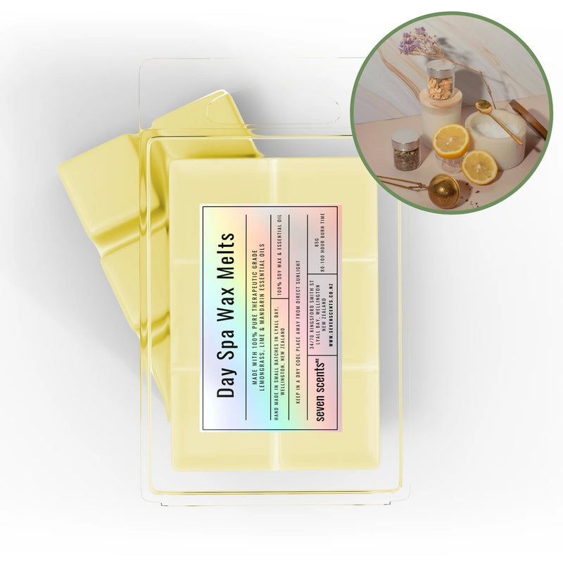 Day Spa Wax Melts - day spa soy wax melt by Seven Scents