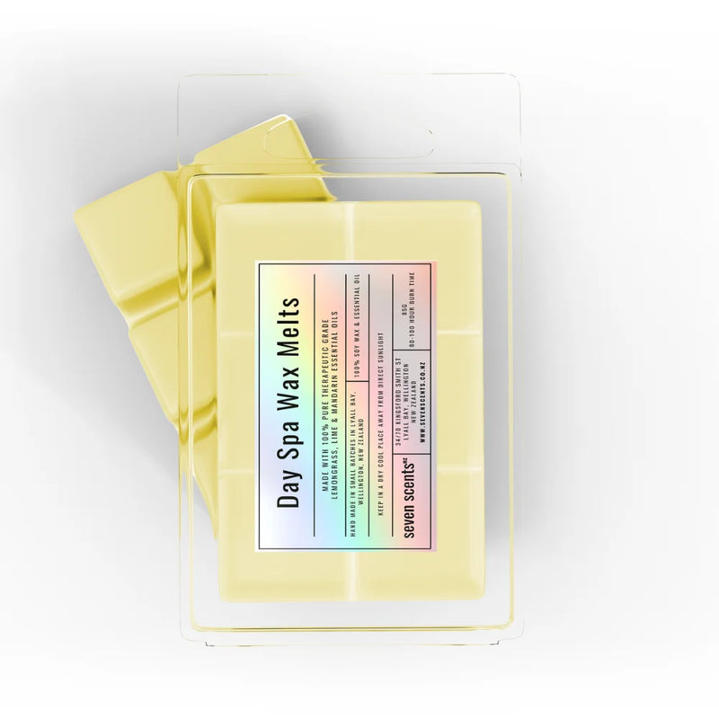 Day Spa Wax Melts - 85g clamshell of soy wax melts by Seven Scents