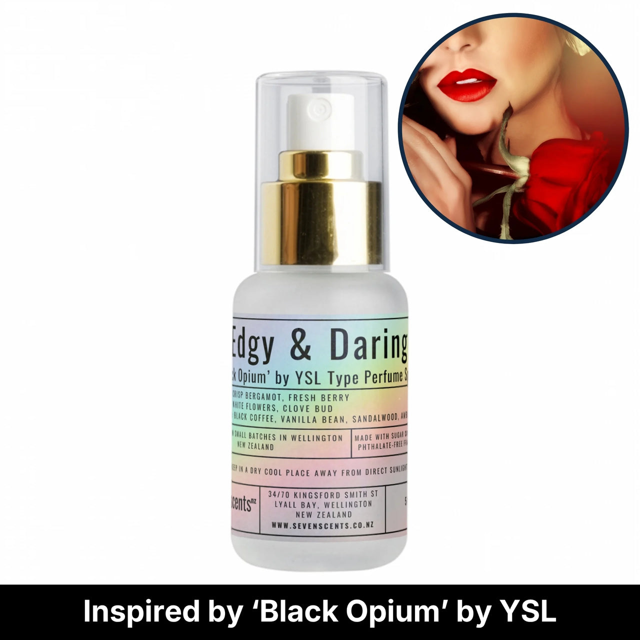 Edgy & Daring Perfume Spray - 50ml by Seven Scents