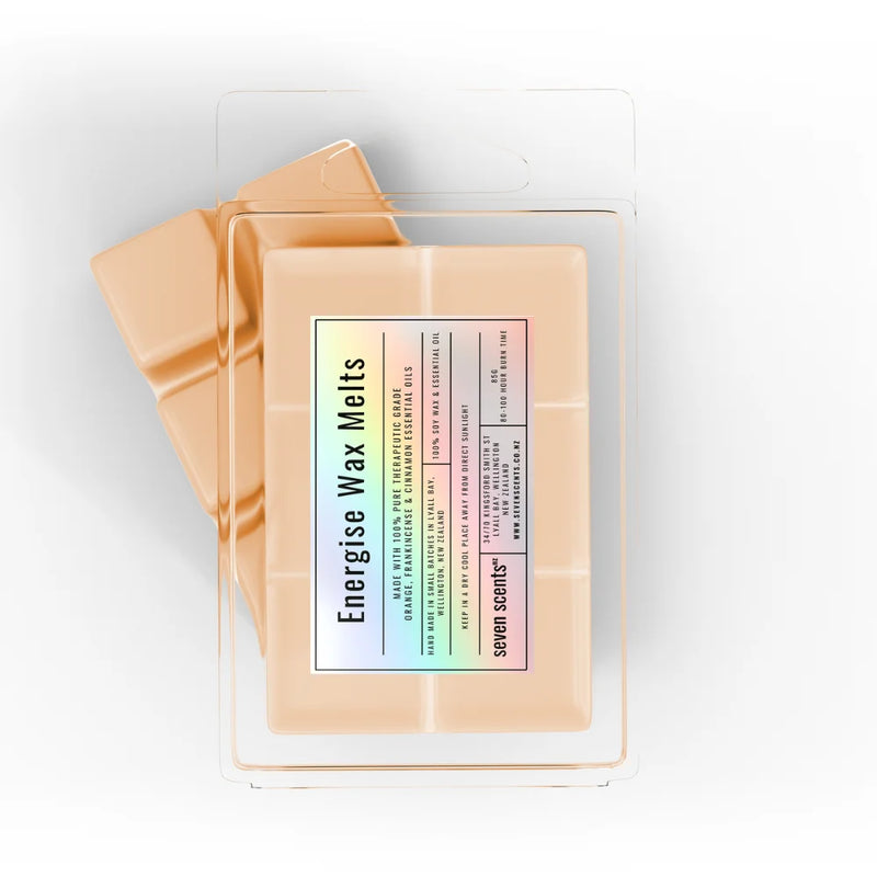 Energise Wax Melts - 85g clamshell of soy wax melts by Seven Scents