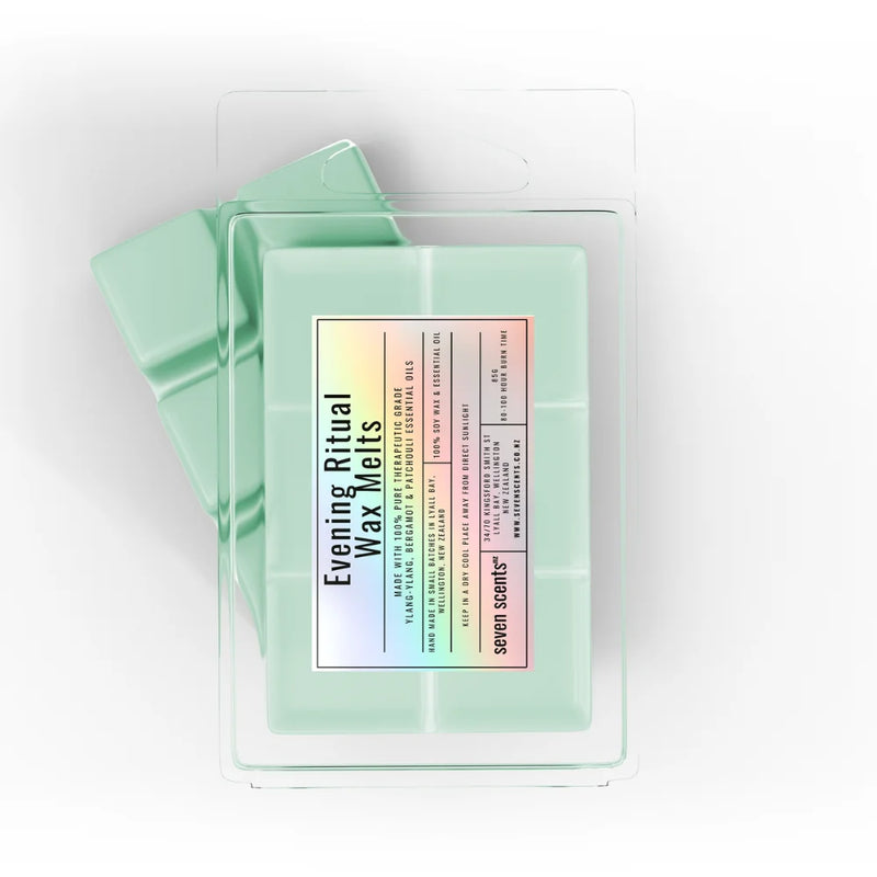 Evening Ritual Wax Melts - 85g clamshell of soy wax melts by Seven Scents