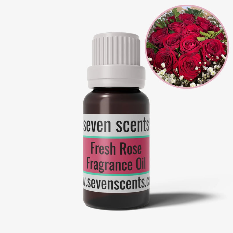 Fresh Rose Fragrance Oil - Floral home fragrance by Seven Scents