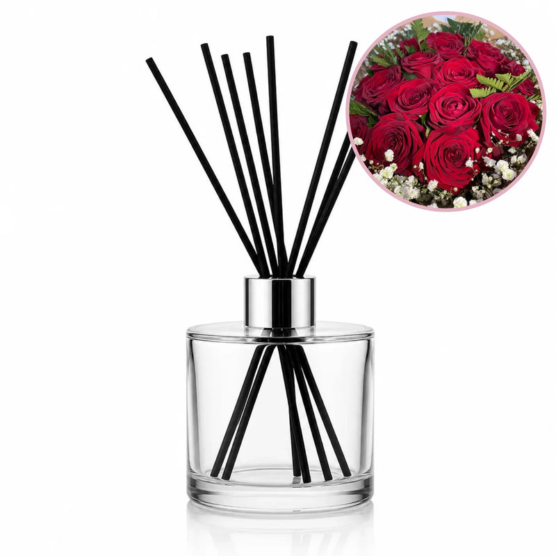 Fresh Rose Reed Diffuser - reed diffuser by Seven Scents