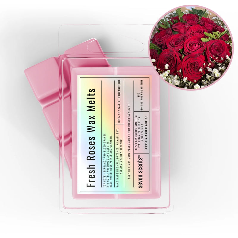 Fresh Rose Wax Melts - fresh rose soy wax melt by Seven Scents