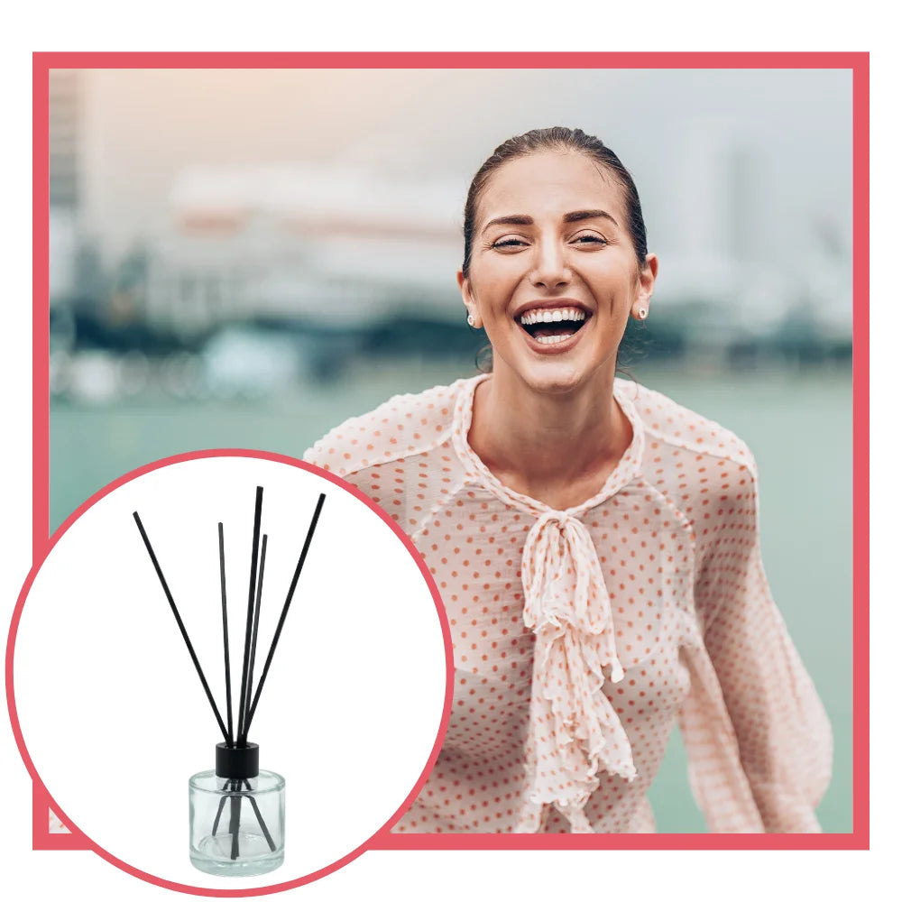 Happiness Reed Diffuser - Natural | Seven Scents NZ