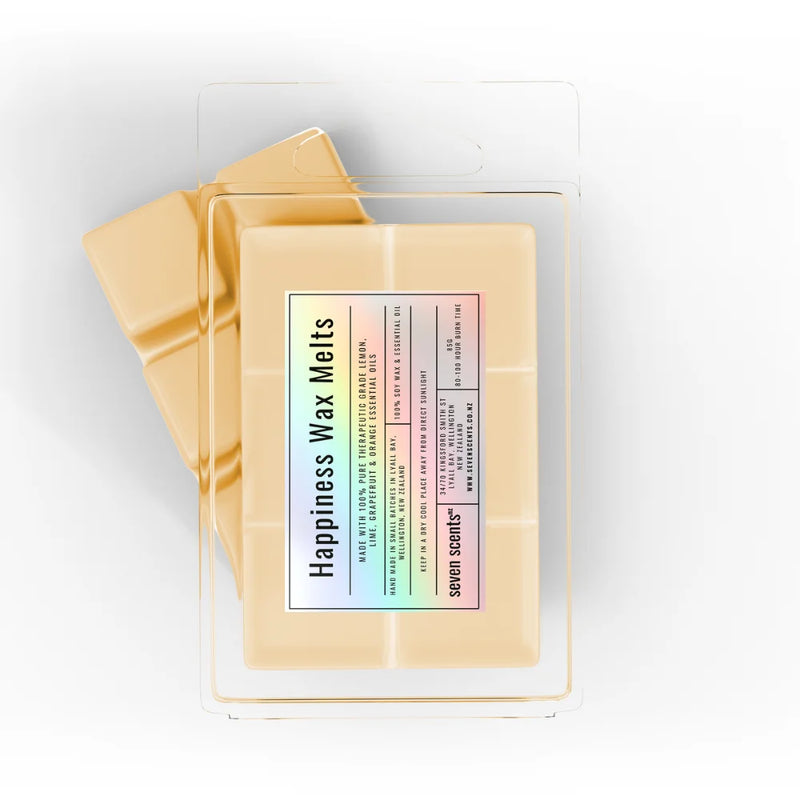 Happiness Wax Melts - 85g clamshell of soy wax melts by Seven Scents