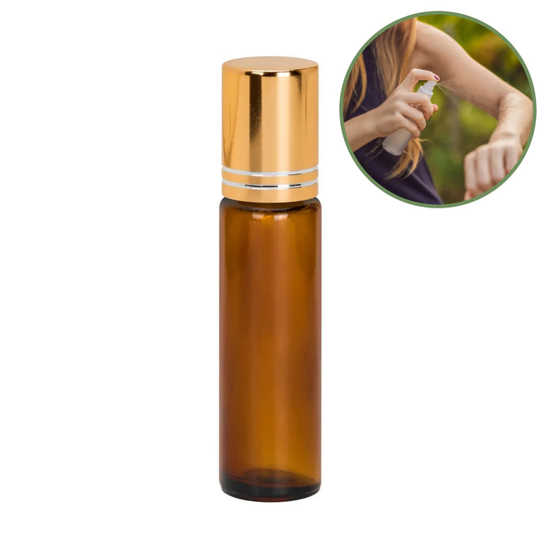 Insect Repellent essential oil roller blend in a 10ml glass roll-on bottle - by Seven Scents