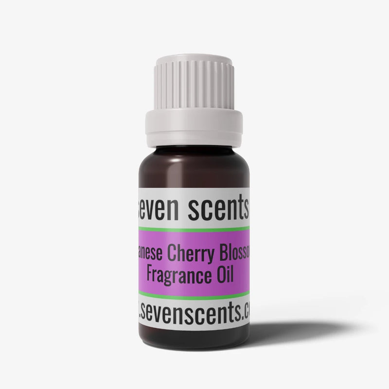 Japanese Cherry Blossom Fragrance Oil bottle by Seven Scents