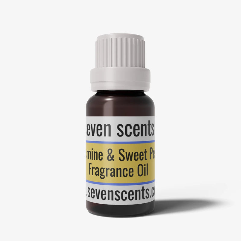 Jasmine & Sweet Pea Fragrance Oil bottle by Seven Scents