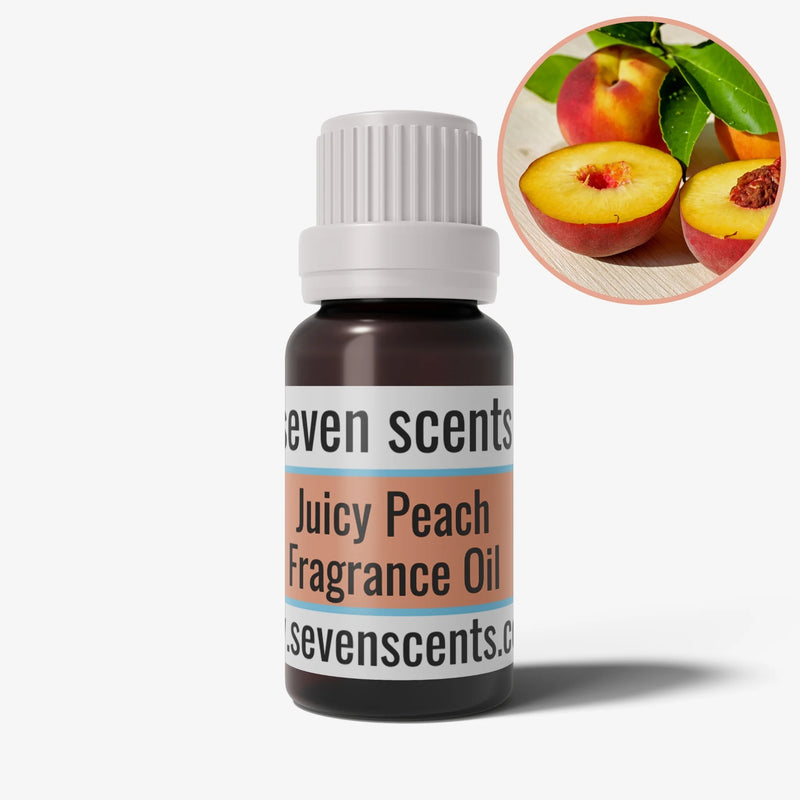 Juicy Peach Fragrance Oil - Fruity home fragrance by Seven Scents