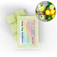 Lemongrass Wax Melts - lemongrass soy wax melt by Seven Scents