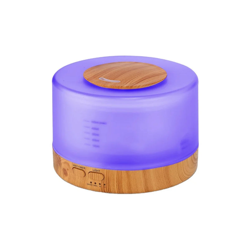 Luca Wood-Grain Essential Oil Diffuser - wood-grain ultrasonic diffuser by Seven Scents
