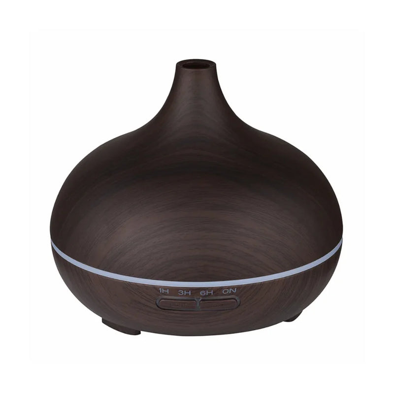 Lucy Wood-Grain Essential Oil Diffuser - wood-grain ultrasonic diffuser by Seven Scents
