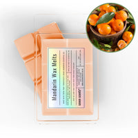 Mandarin Wax Melts - mandarin soy wax melt by Seven Scents