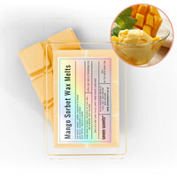 Mango Sorbet Wax Melts - mango sorbet soy wax melt by Seven Scents