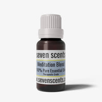 Meditation Essential Oil Blend in a 10ml amber glass bottle — Seven Scents NZ