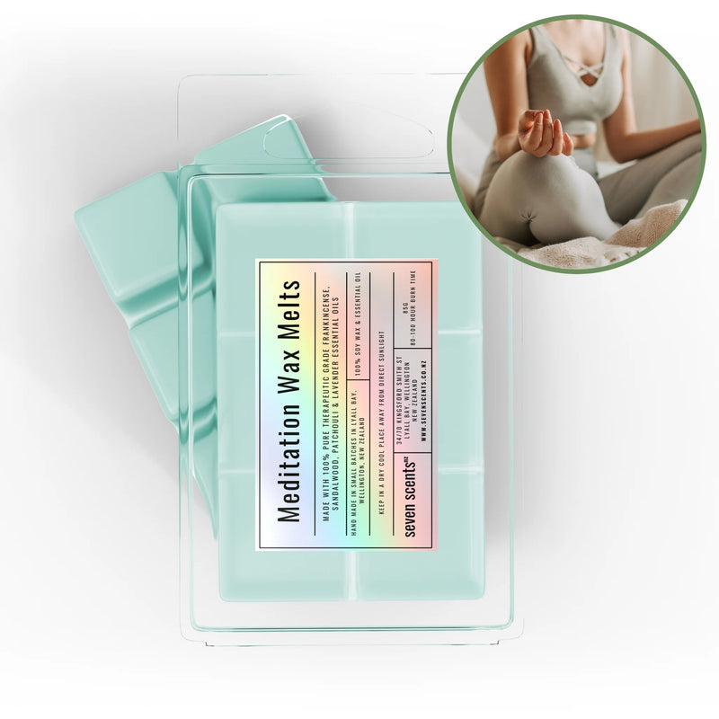 Meditation Wax Melts - meditation soy wax melt by Seven Scents