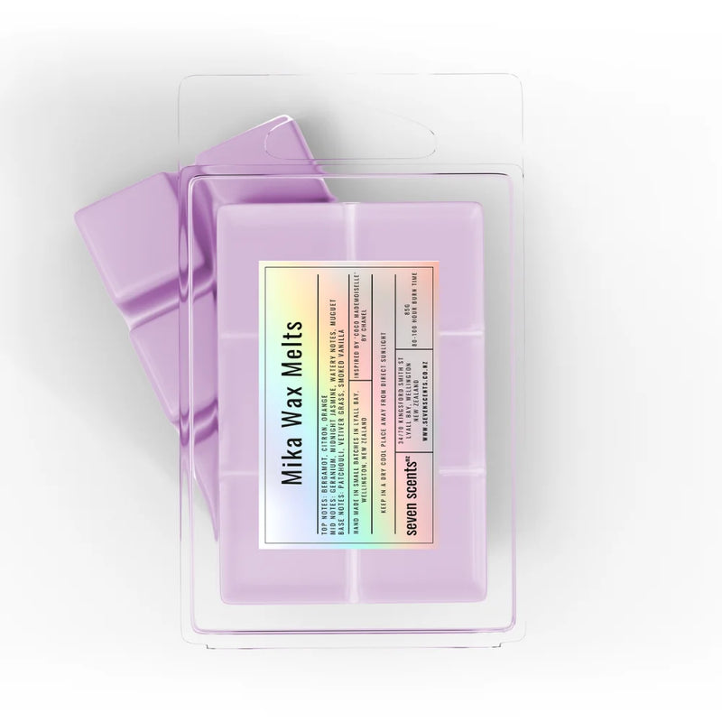 Mika Wax Melts - 85g clamshell of soy wax melts by Seven Scents