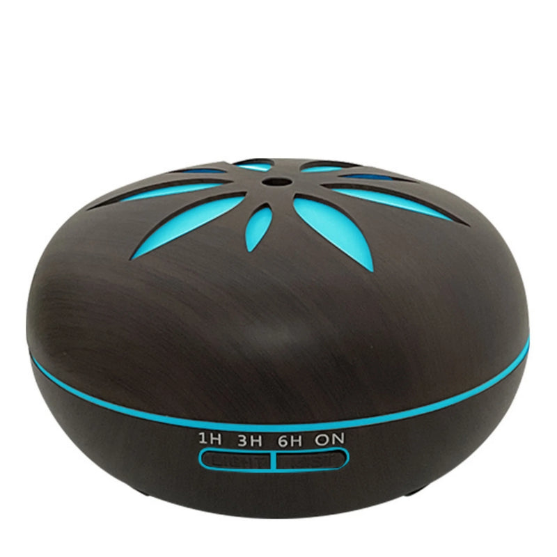 Mila essential oil diffuser in dark finish, front view - Seven Scents