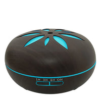 Mila essential oil diffuser in dark finish, front view - Seven Scents