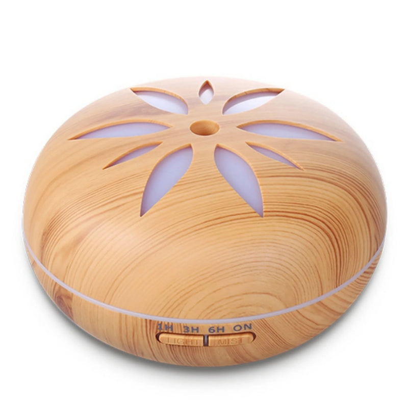 Mila essential oil diffuser in light finish, front view - Seven Scents
