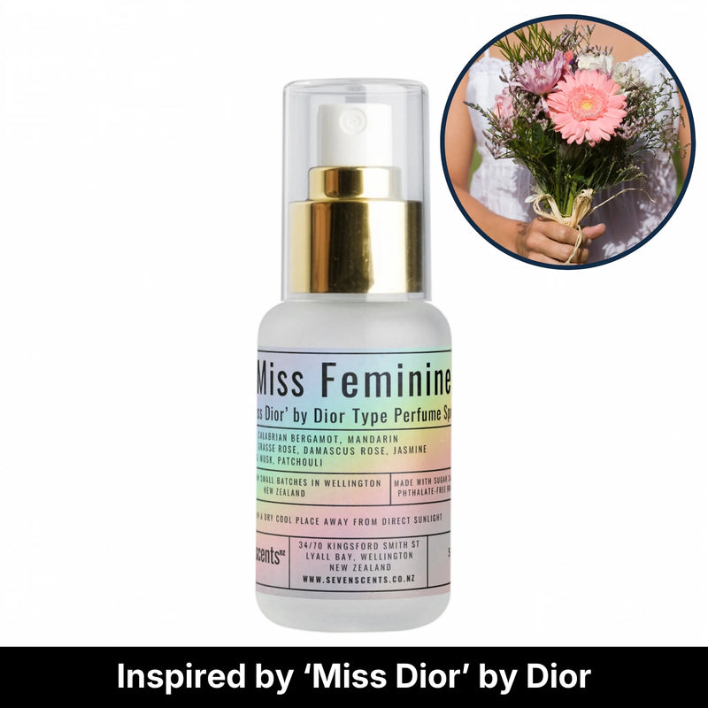 Miss Feminine Perfume Spray - 50ml by Seven Scents