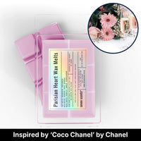 Parisian Heart Wax Melts - parisian heart soy wax melt by Seven Scents