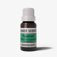 Peppermint Essential Oil in a 10ml amber glass bottle — Seven Scents NZ