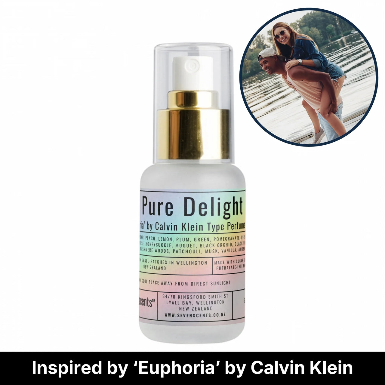 Pure Delight Perfume Spray - 50ml by Seven Scents